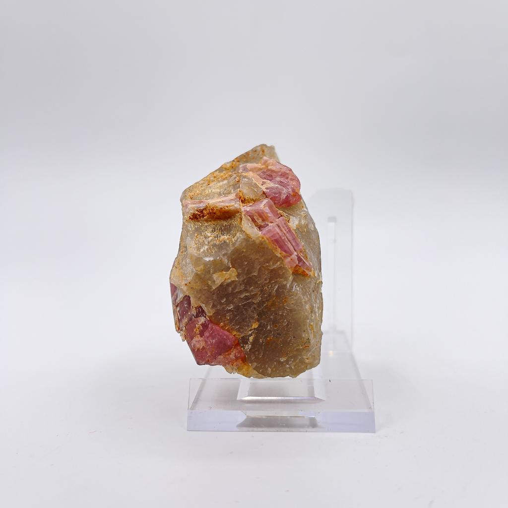 Турмалин на кварце, США, Калифорния