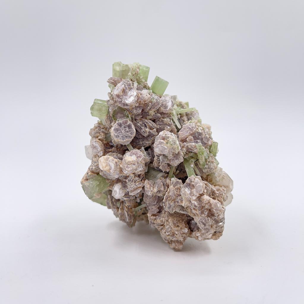 Турмалин в лепидолите, Пакистан