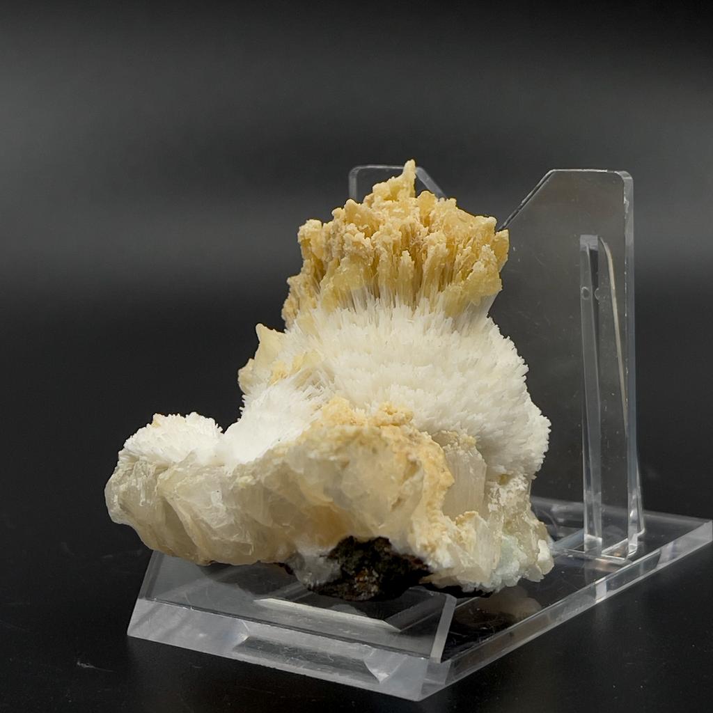 Кальцит на сколеците, Индия