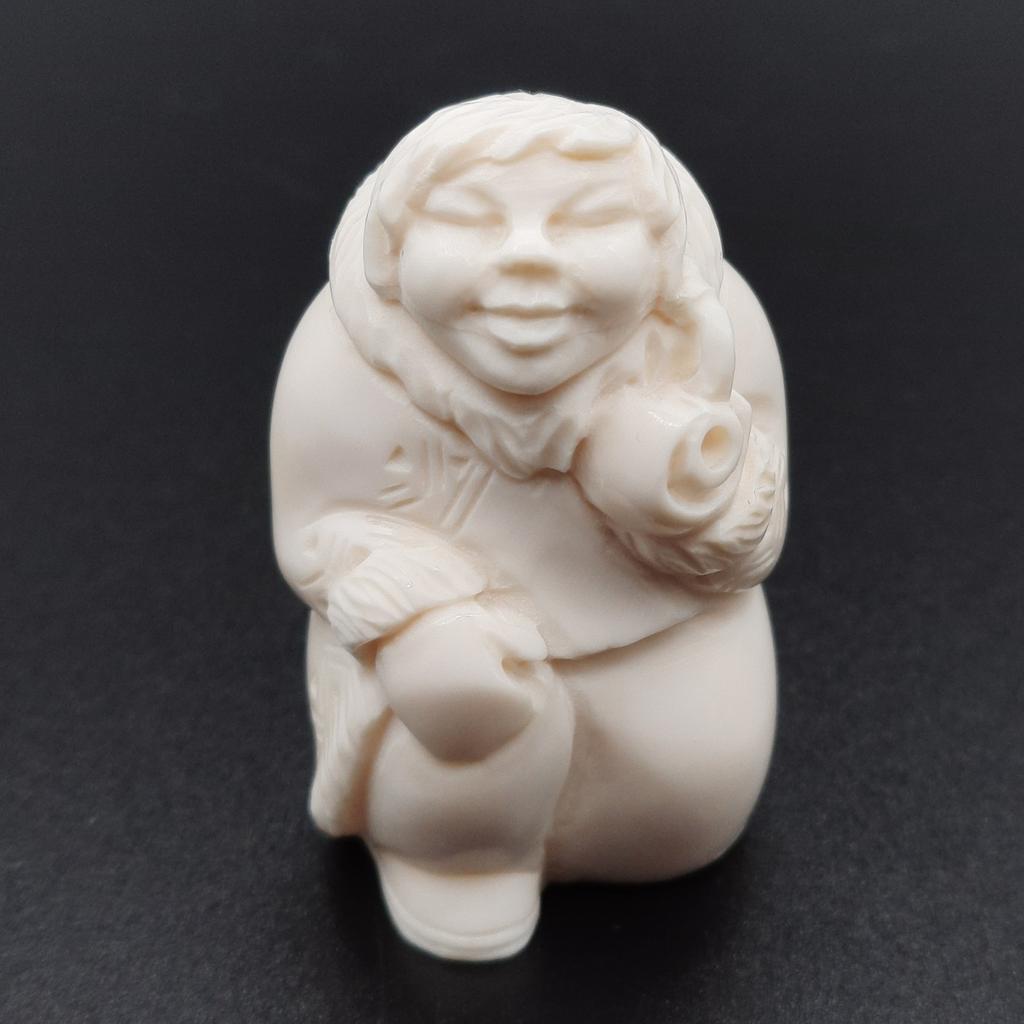 Скульптура "Северные типажи", цевка