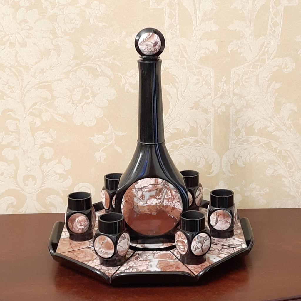 Ликёрный набор, яшма