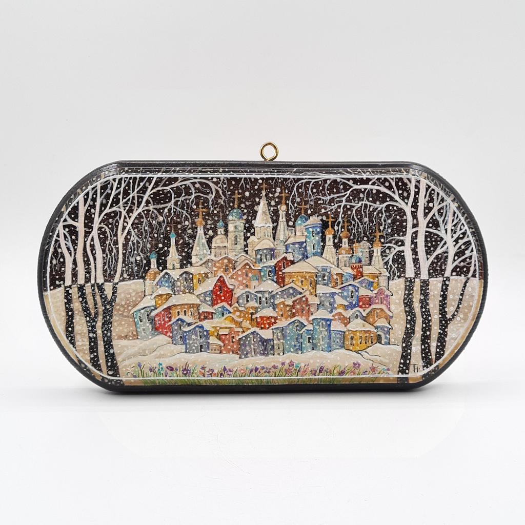 Картина "Зимний городок"