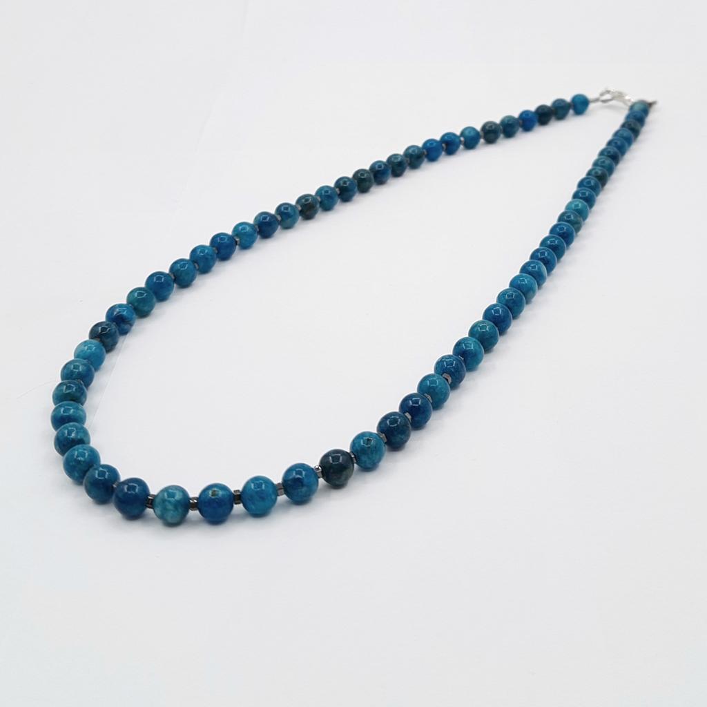 Бусы, апатит