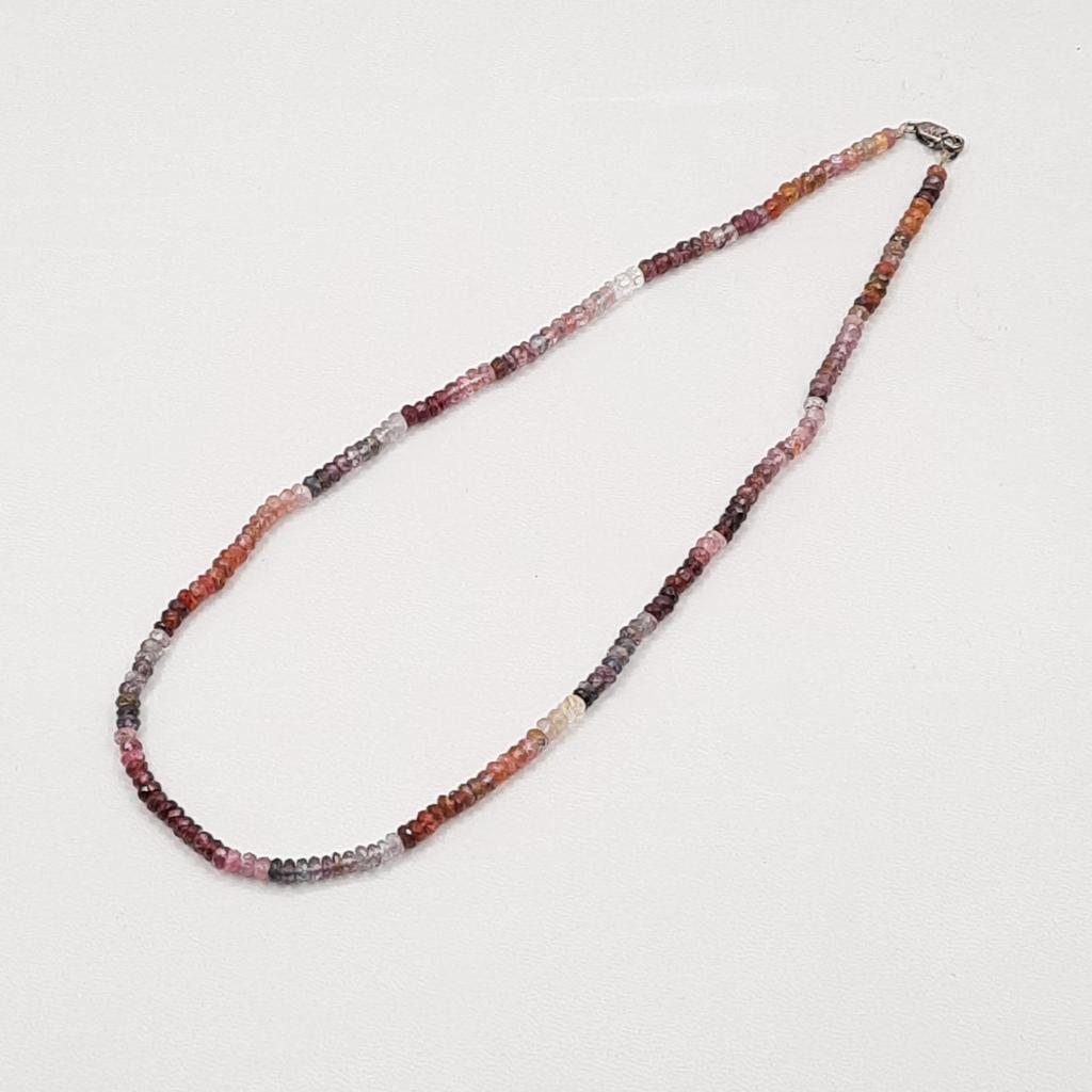 Бусы, шпинель, огранка, Бирма