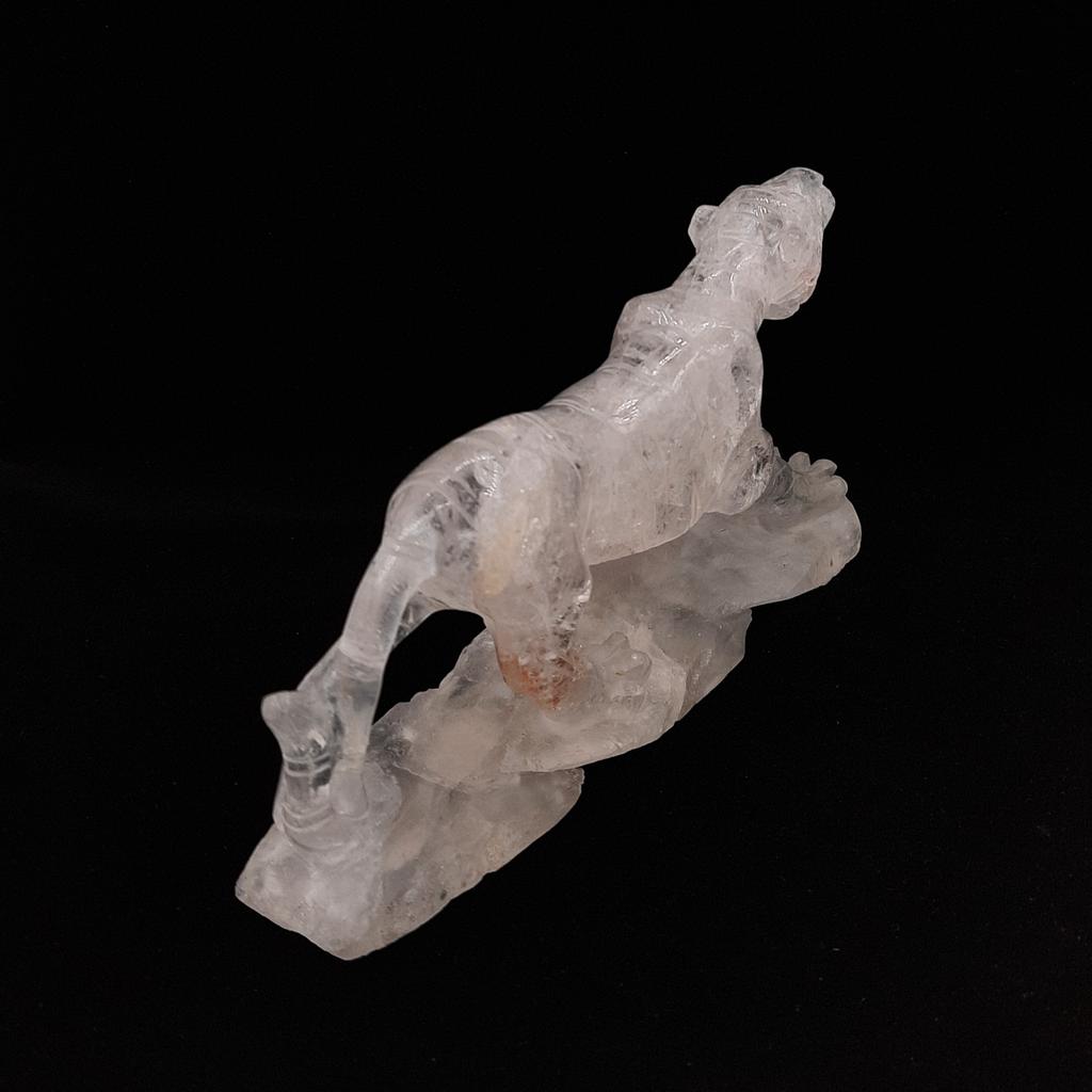 Скульптура "Тигр", горный хрусталь, Гонконг