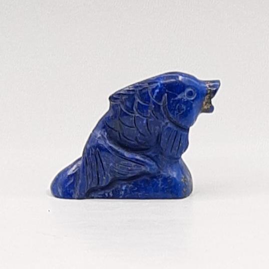 Скульптура "Рыбка", лазурит