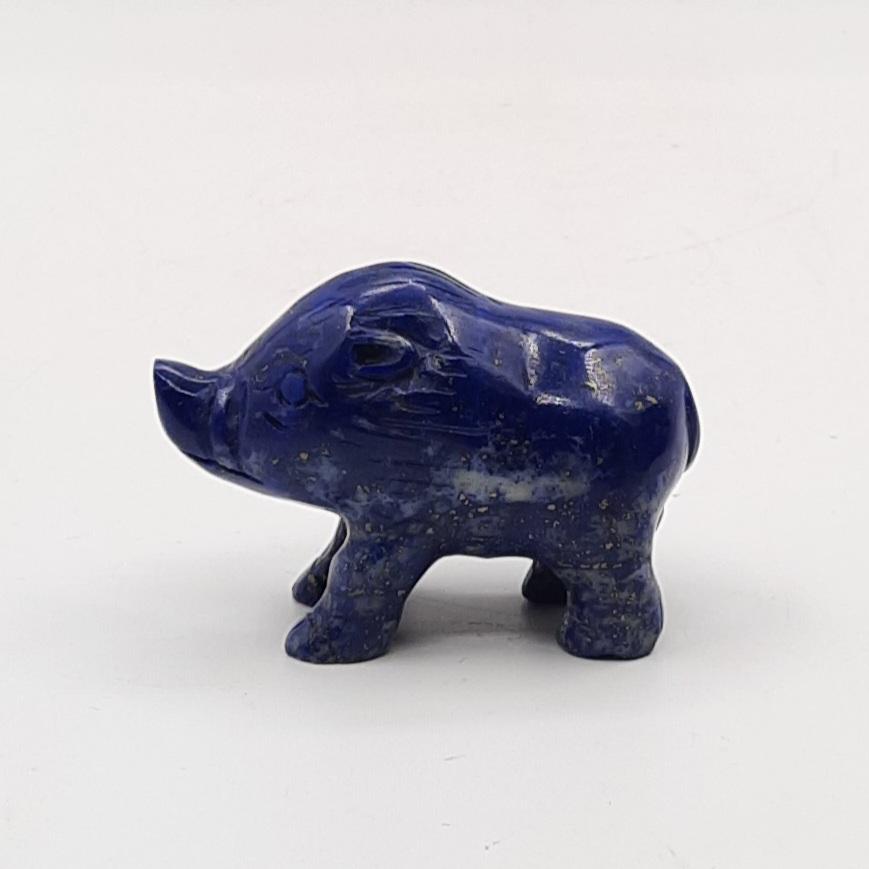 "Свинка", лазурит