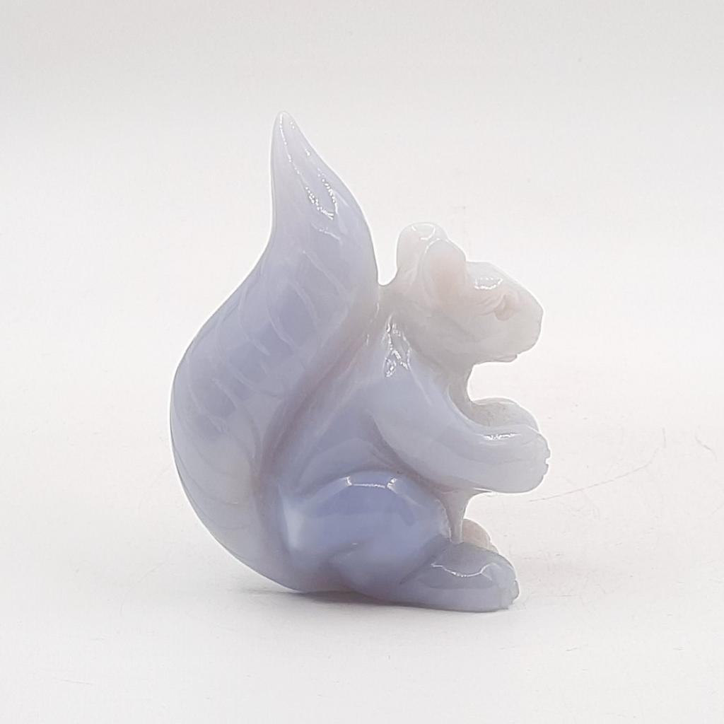 "Белочка", голубой халцедон, Турция