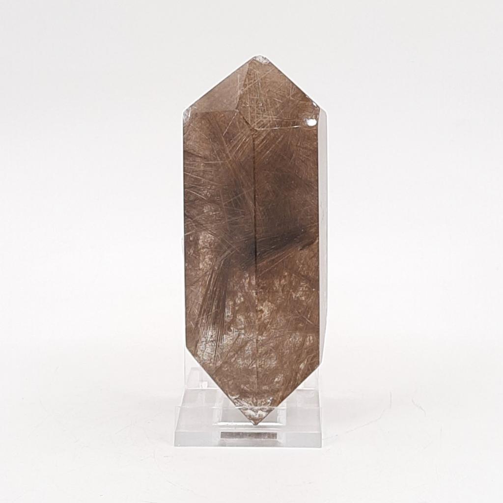 Кристалл, кварц с рутилом, Бразилия