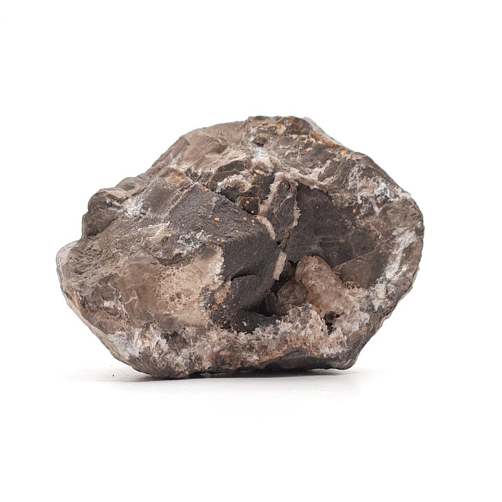 Хёкимерский алмаз (Herkimer diamond), в породе, США, штат Нью-Йорк