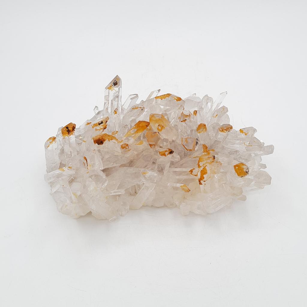 Друза, кварц медовый, США, штат Арканзас