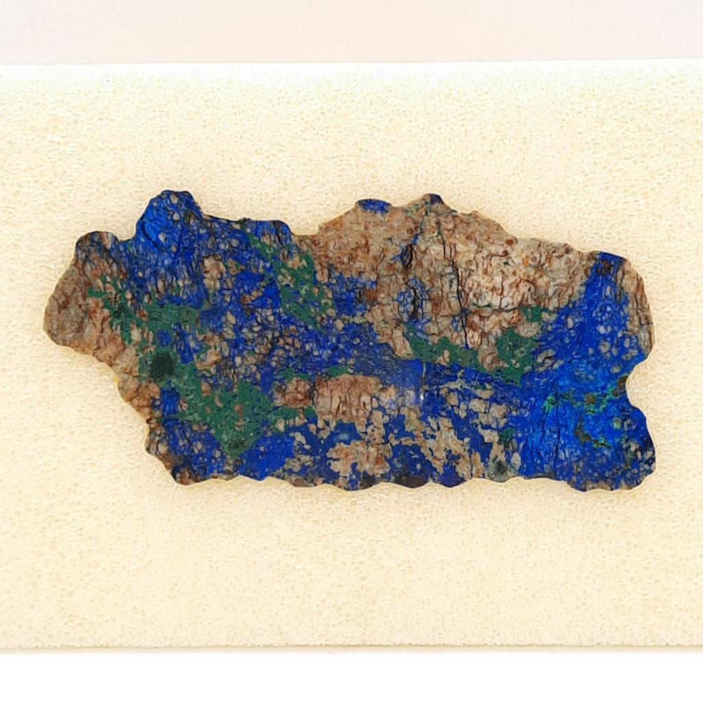 Пластина, азурмалахит, Россия, Алтай