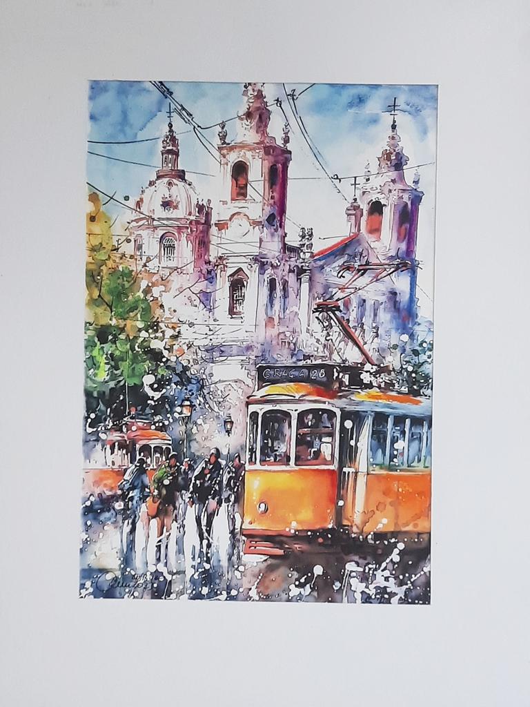 Картина "Лиссабонские зарисовки"