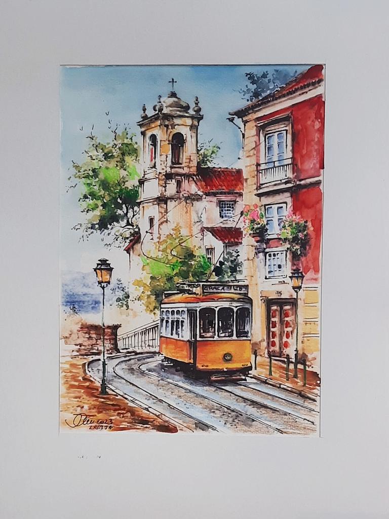 Картина "Лиссабонские зарисовки"