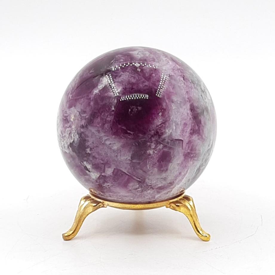 Шар, флюорит лиловый, Китай