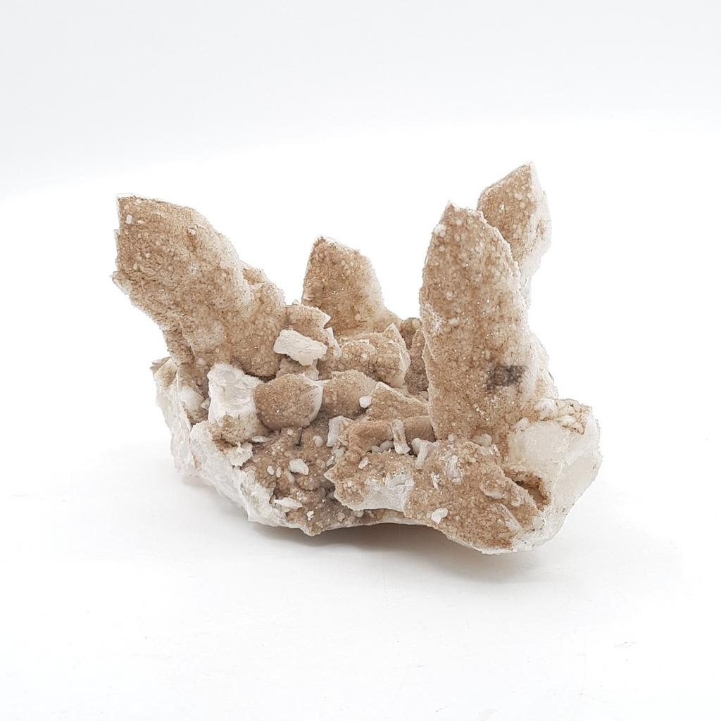 *Друза кварца с присыпкой, Россия, Дальний Восток, Дальнегорск