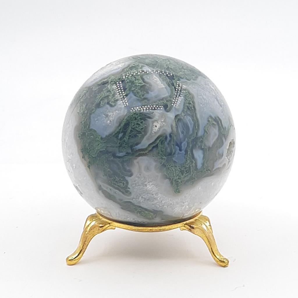 *Шар, моховый агат, Армения, Иджеван