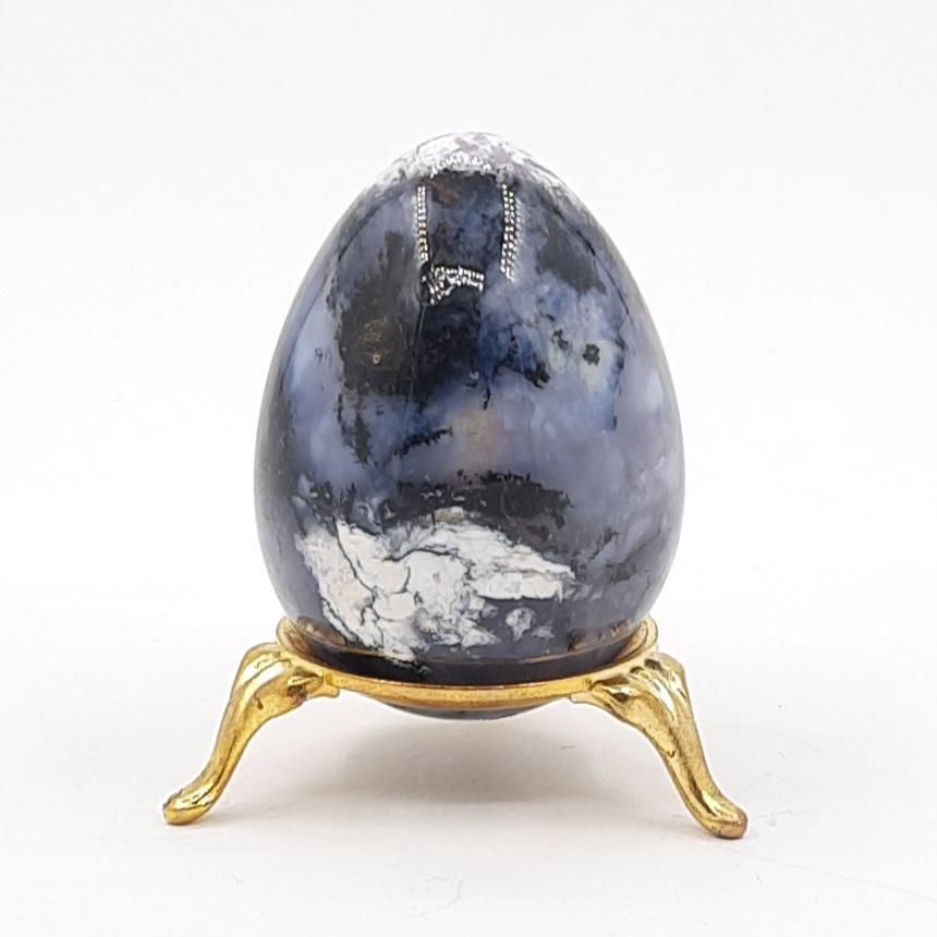 *Яйцо, агат моховый, Казахстан