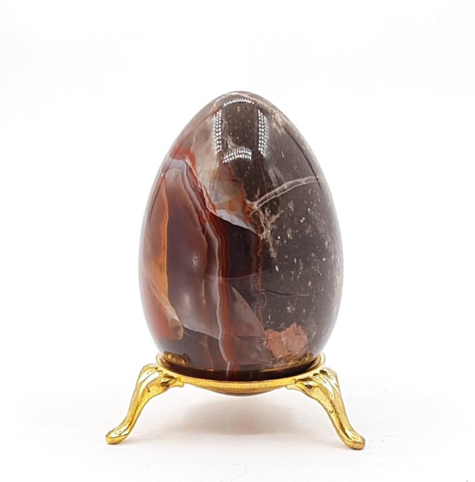 *Яйцо, агат, Казахстан, Семипалатинск