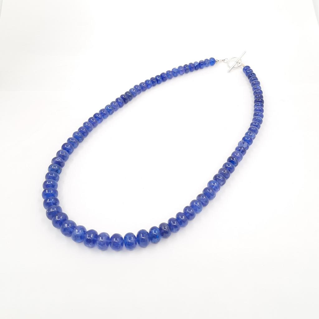 Бусы, танзанит экстра, Танзания