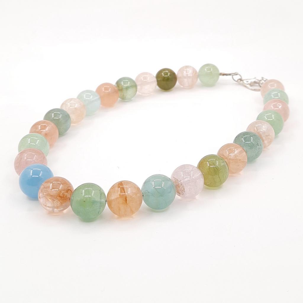 Бусы, берилл