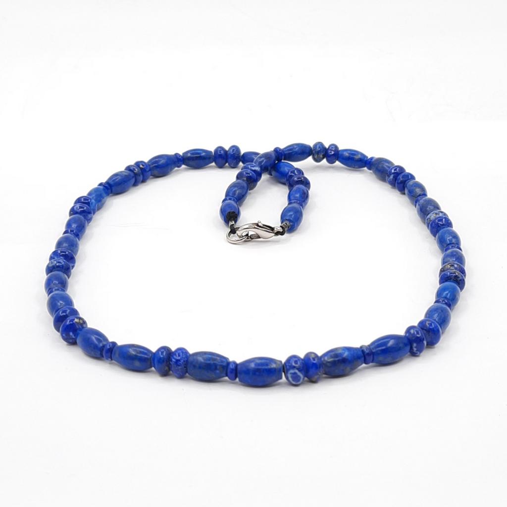 Бусы, лазурит