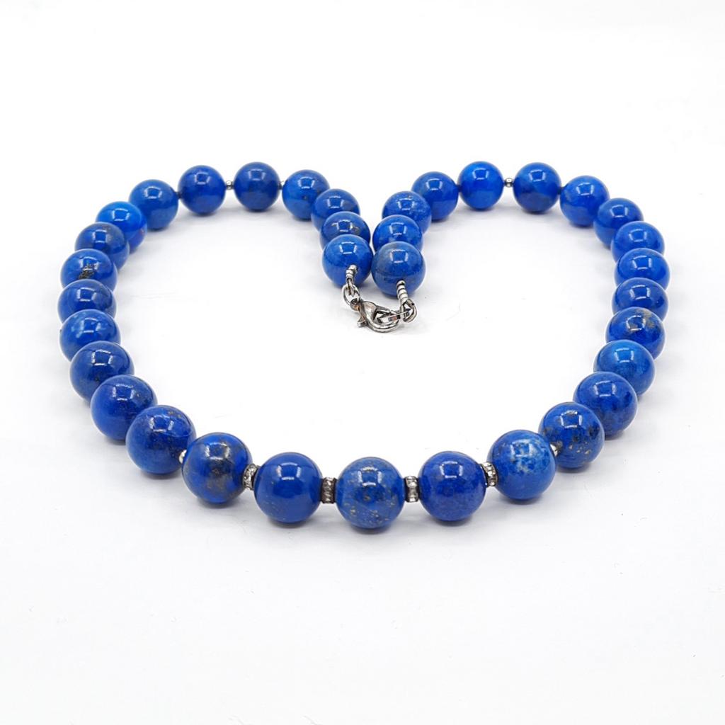 Бусы, лазурит