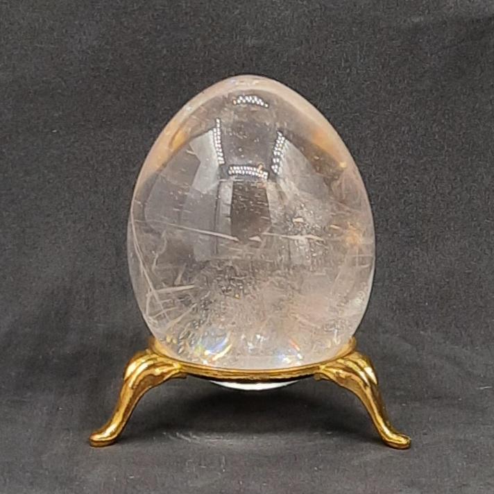 Яйцо, горный хрусталь