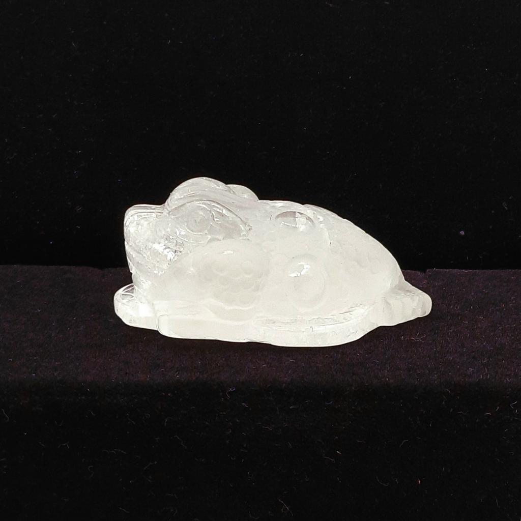 "Лягушка трёхлапая", горный хрусталь