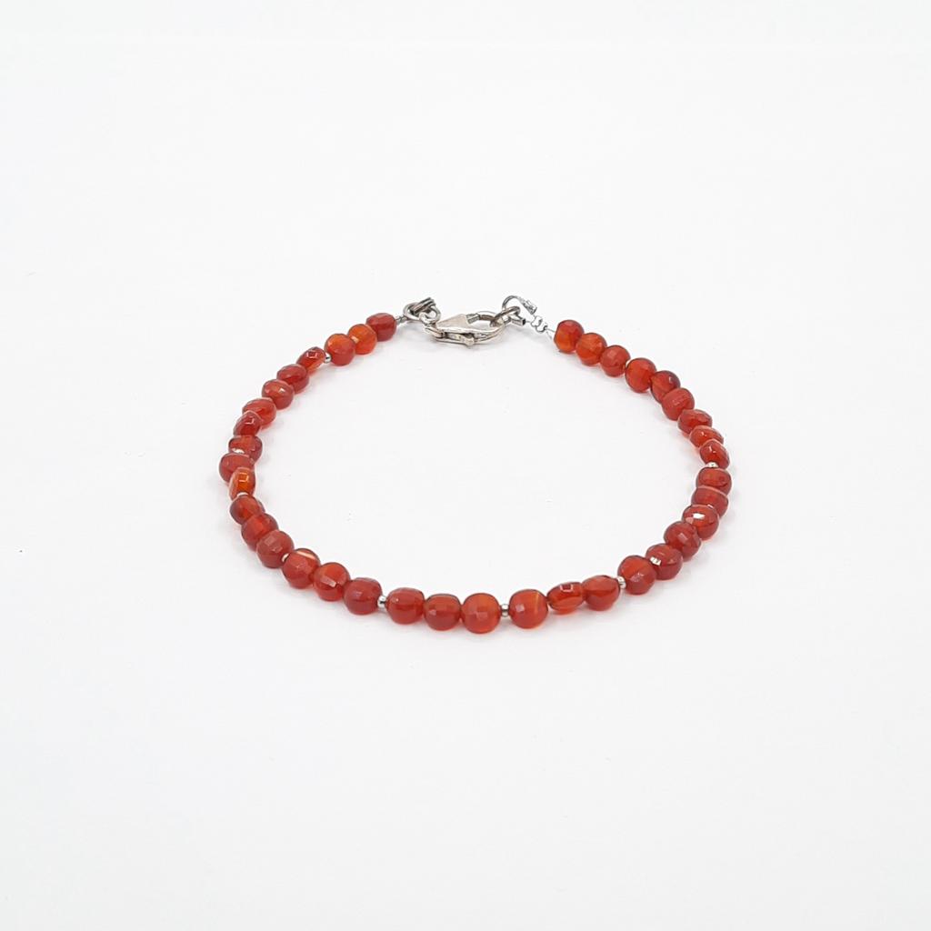 Браслет, сердолик