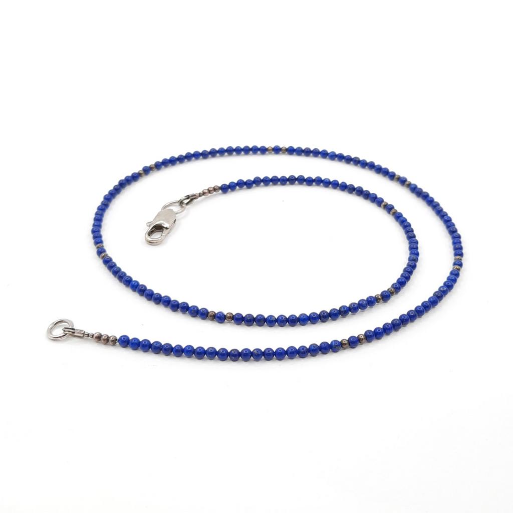 Бусы, лазурит