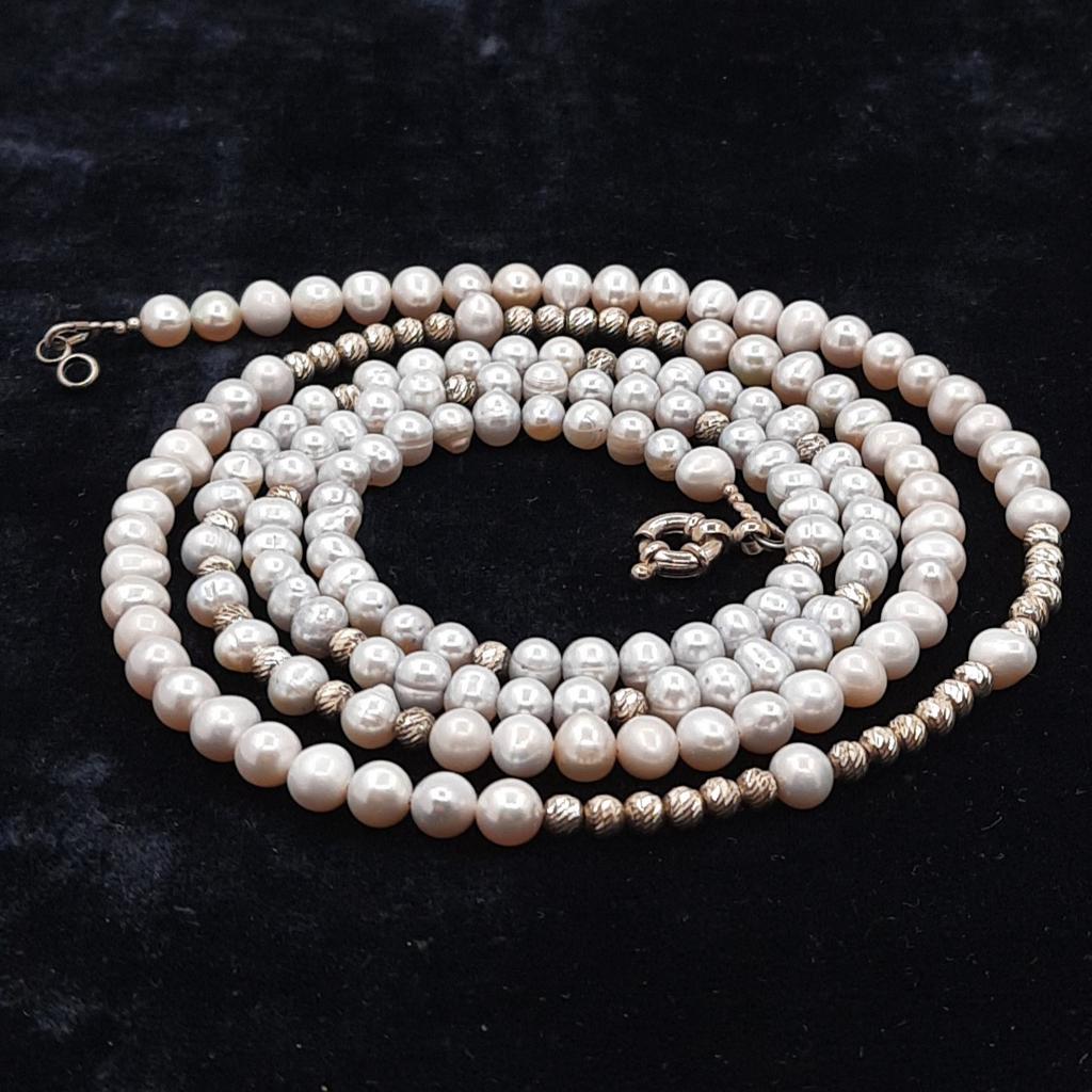 Бусы, жемчуг