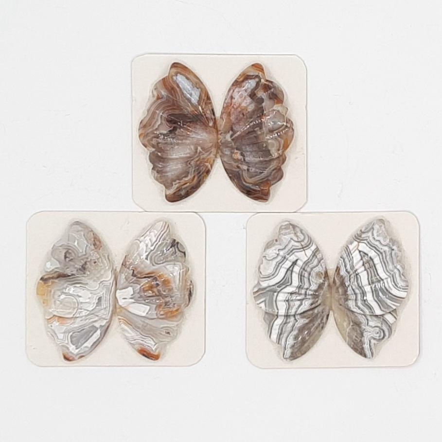 "Бабочка", агат