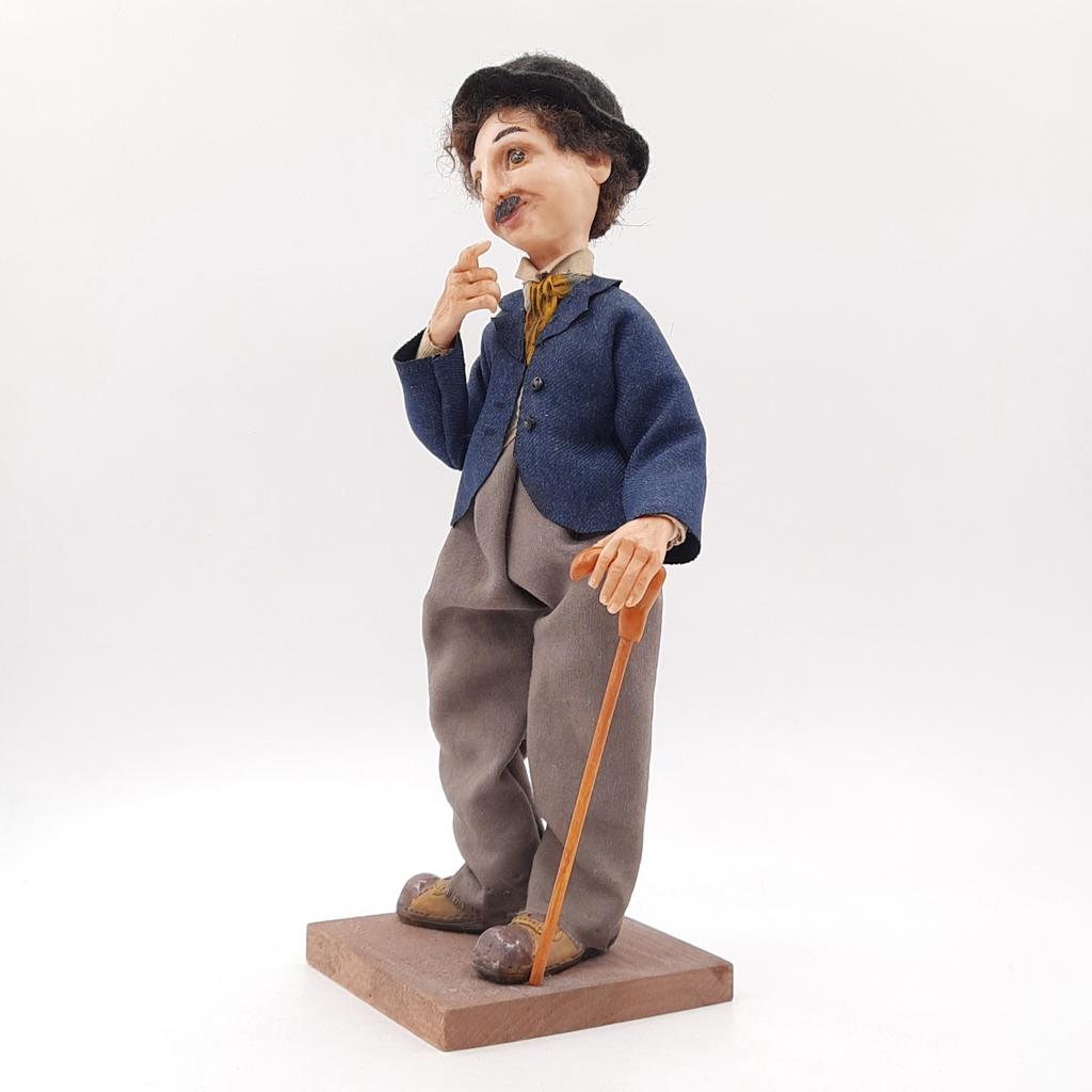 Авторская кукла "Чаплин"