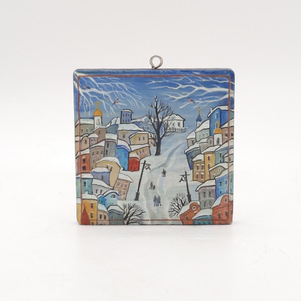 Картина "Зимняя дорога"