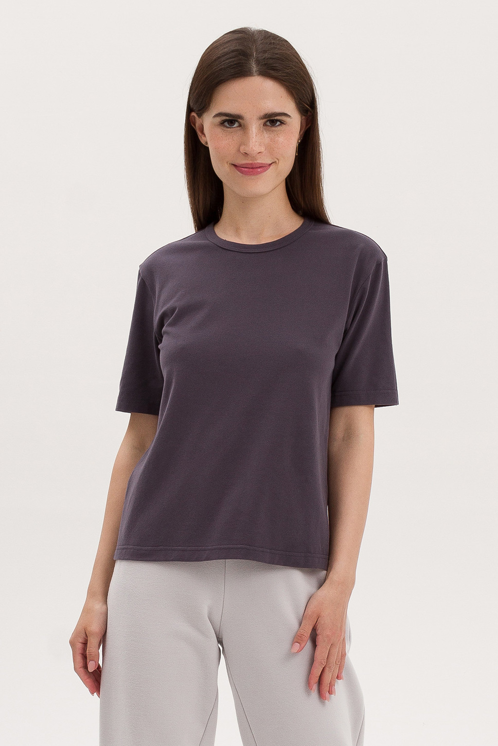 Базовая футболка  Графит