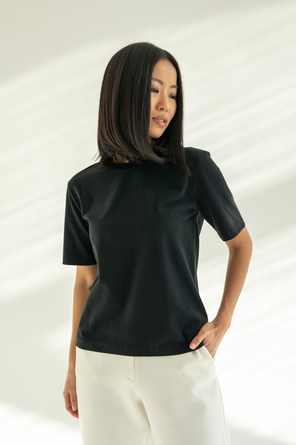 Базовая футболка Чёрная