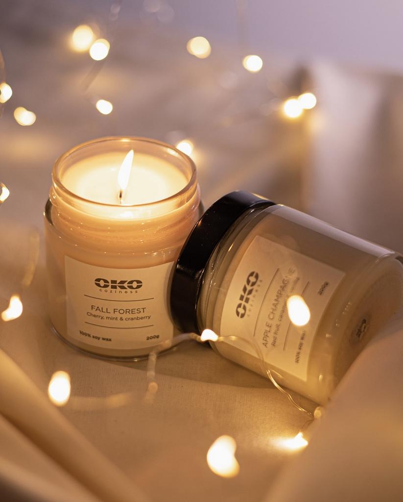 Свеча Apple Champagne