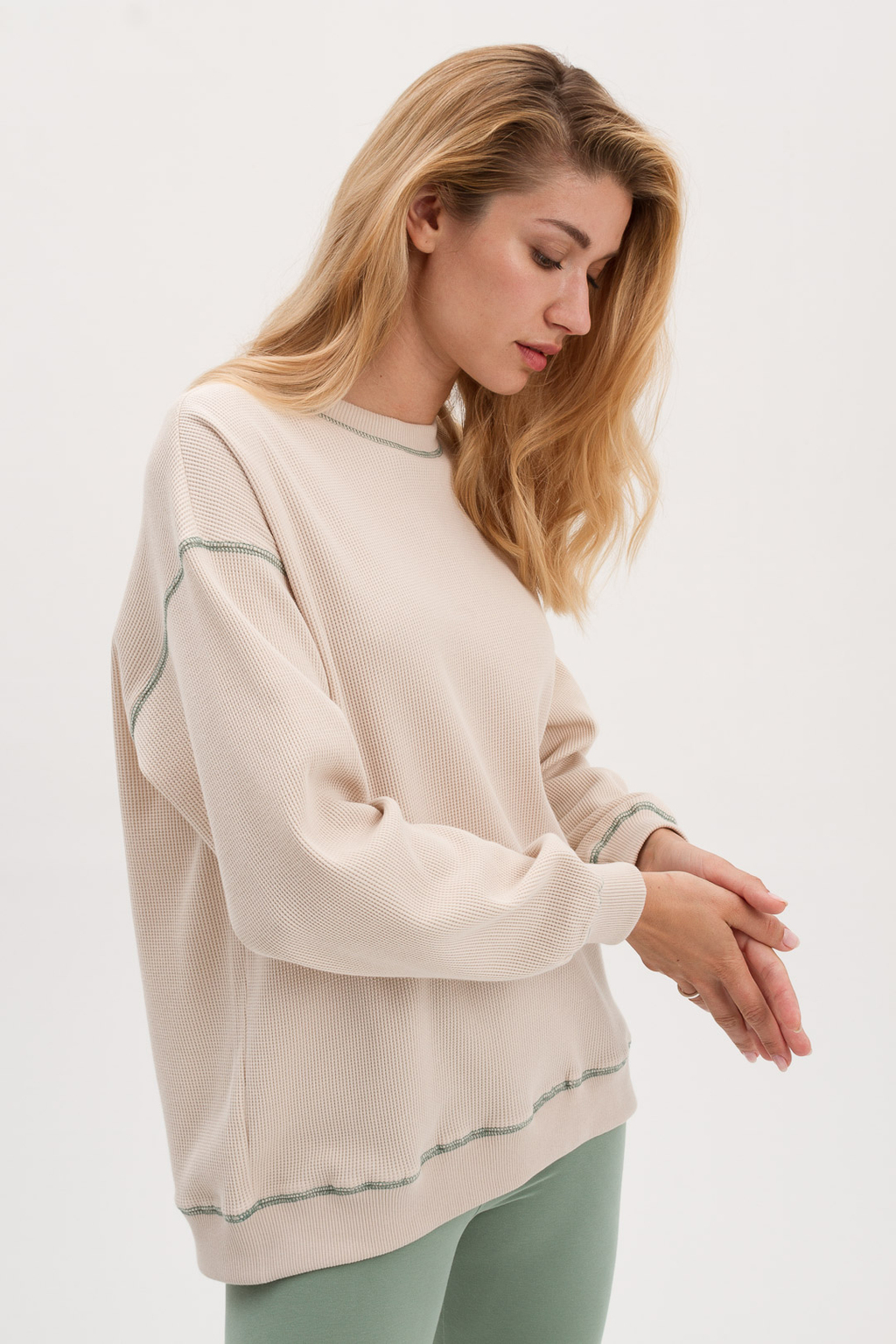 Свитшот «вафля»