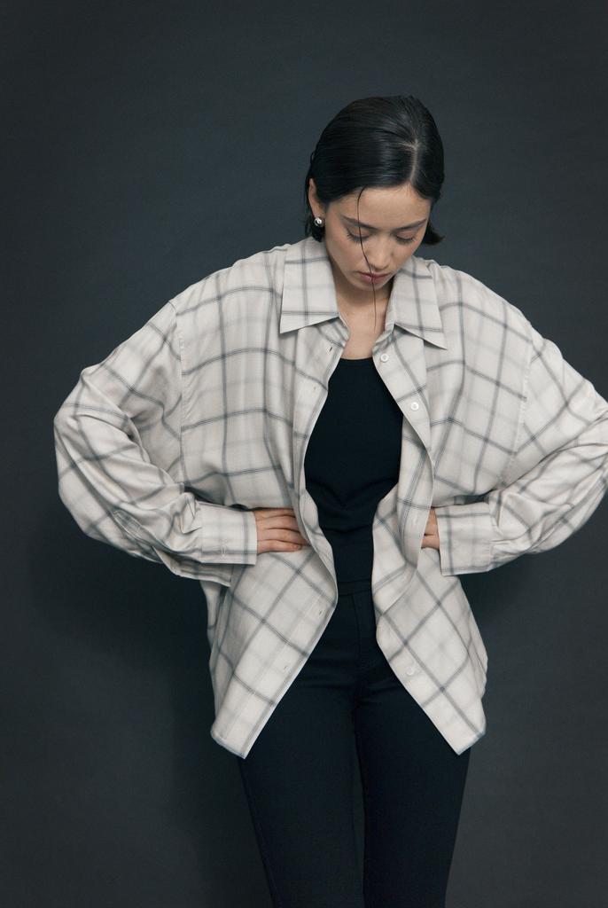 Рубашка Бойфренда из легкой вискозы