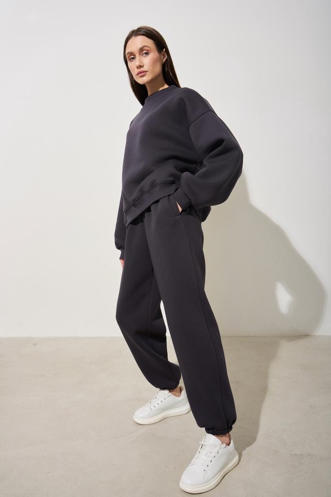 Брюки с начесом MINIMAL graphite