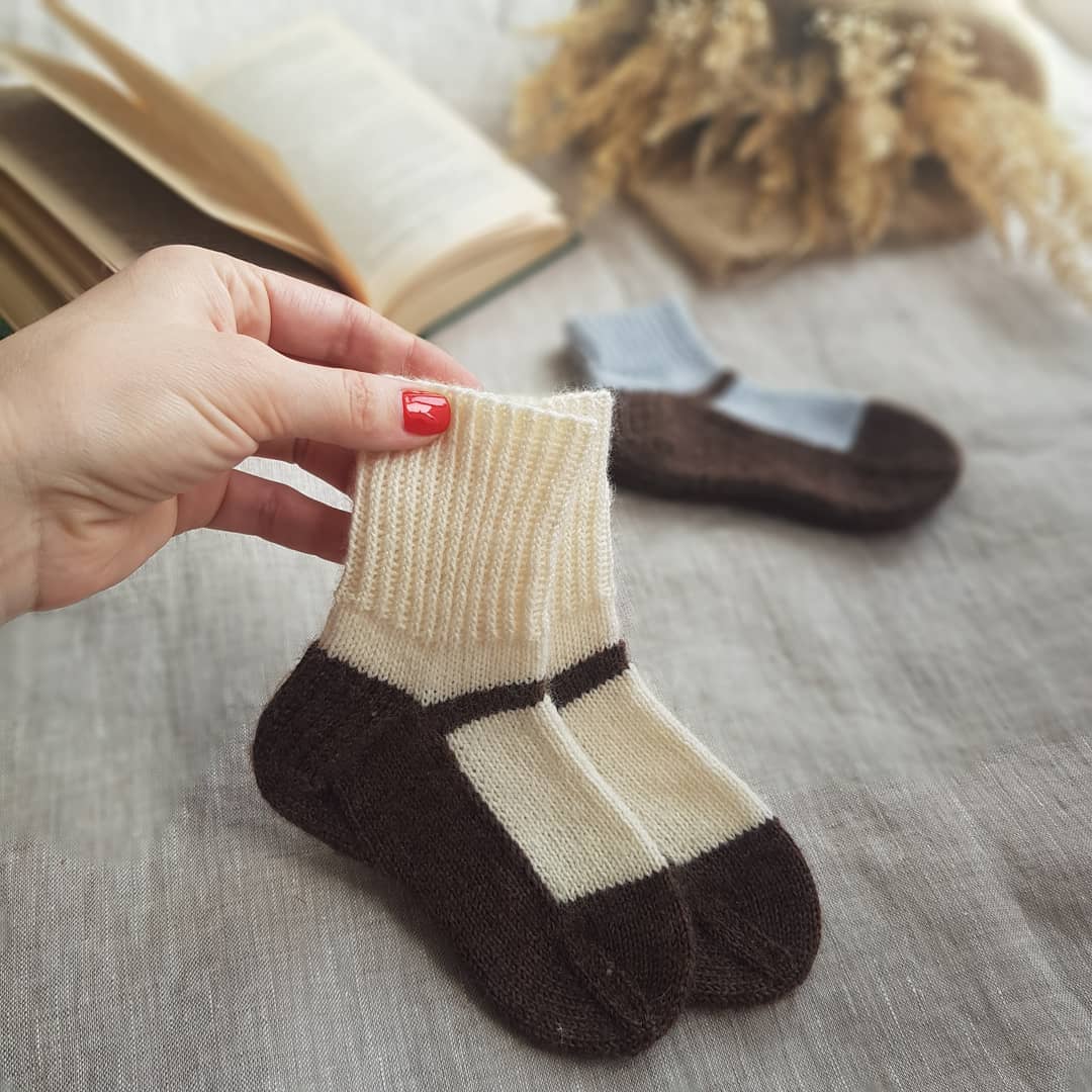 МК #носочки_туфельки