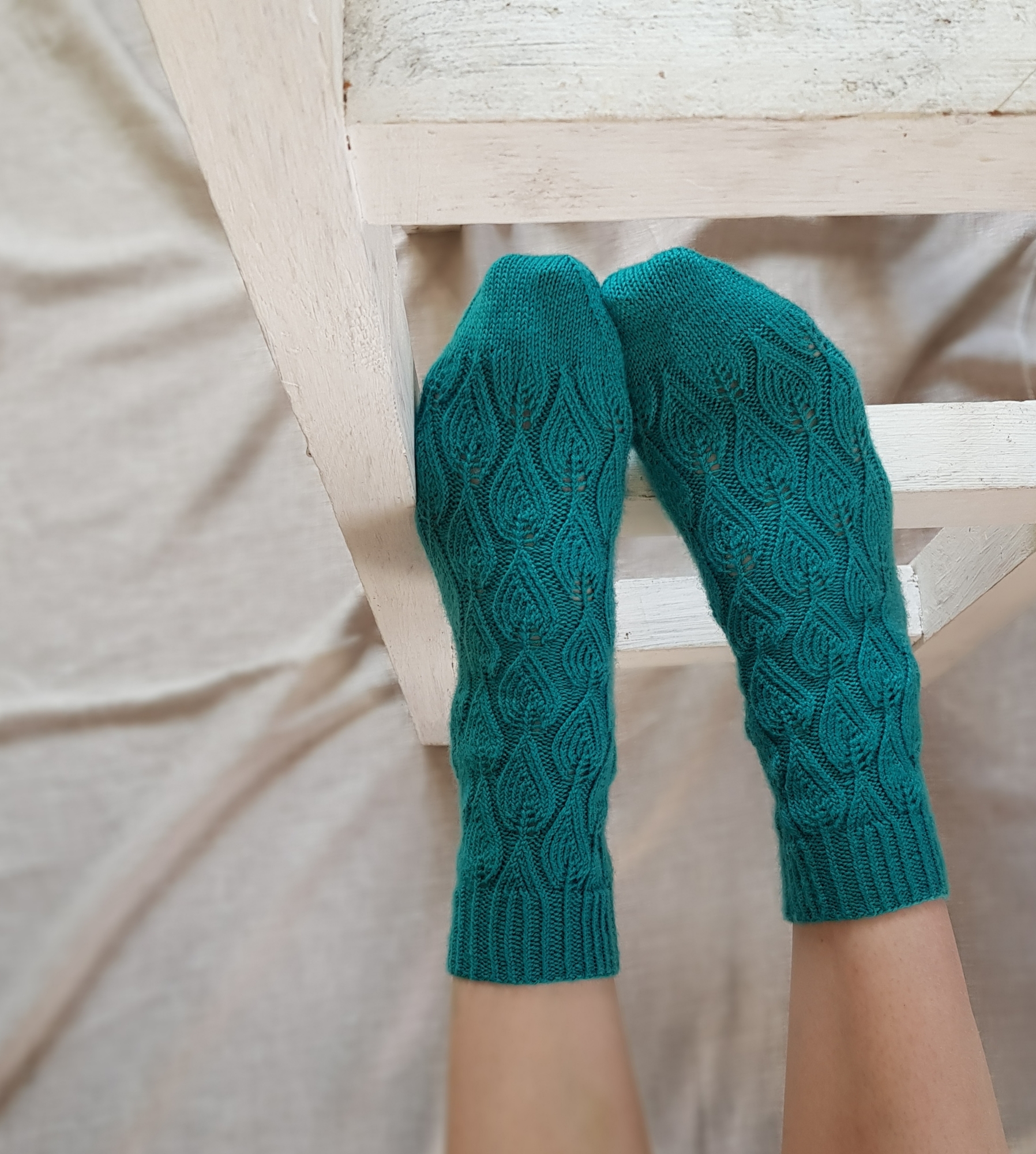 Инструкция #my_leaves_socks