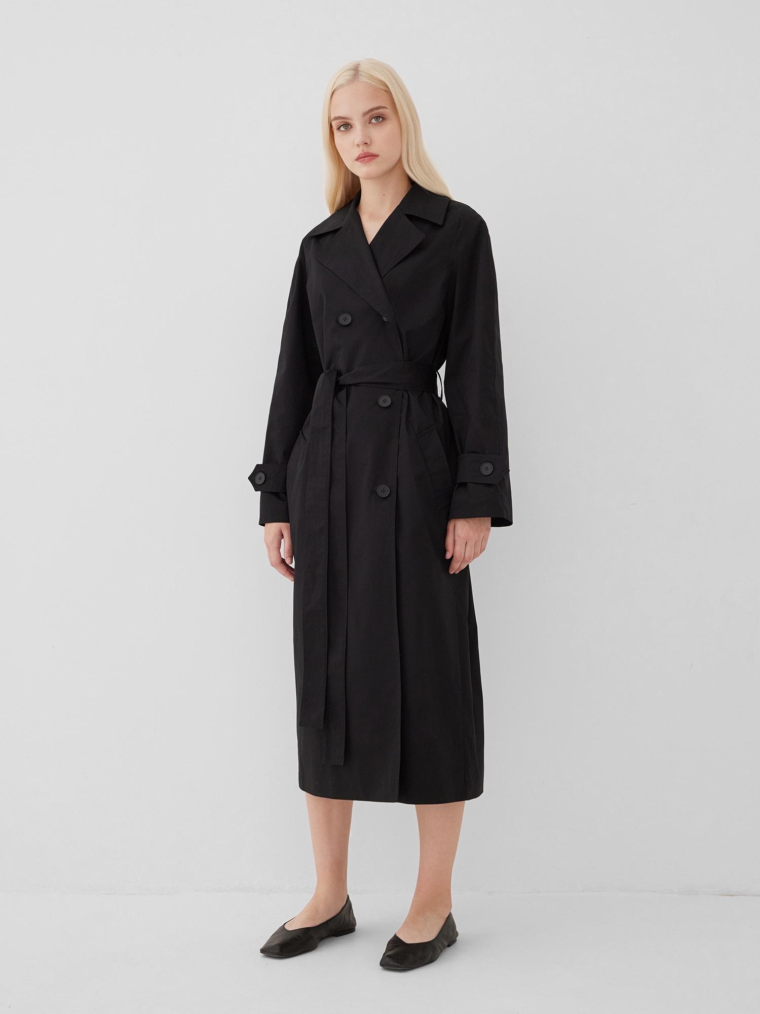 OVERSIZED RAGLAN SLEEVE TRENCH COAT