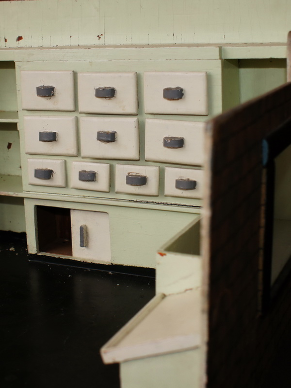 Старинная кукольная лавка продуктов, Германия, 1930-е г.