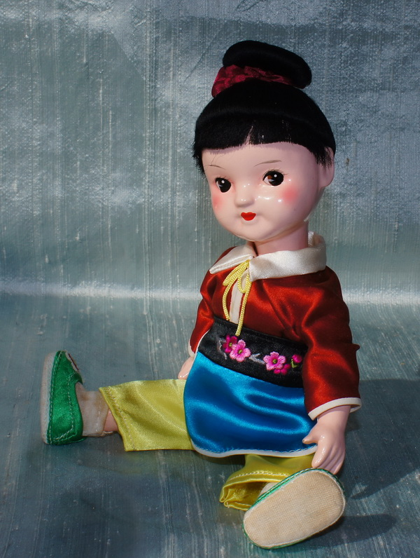 Китайская композитная кукла, 24 см