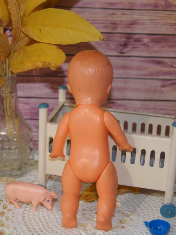 Пупс ГДР, 14.5 см