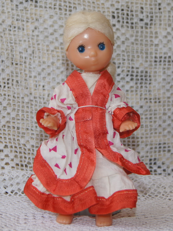 Кукла "Леночка", Донецкая ф-ка игрушек, УССР, 20 см