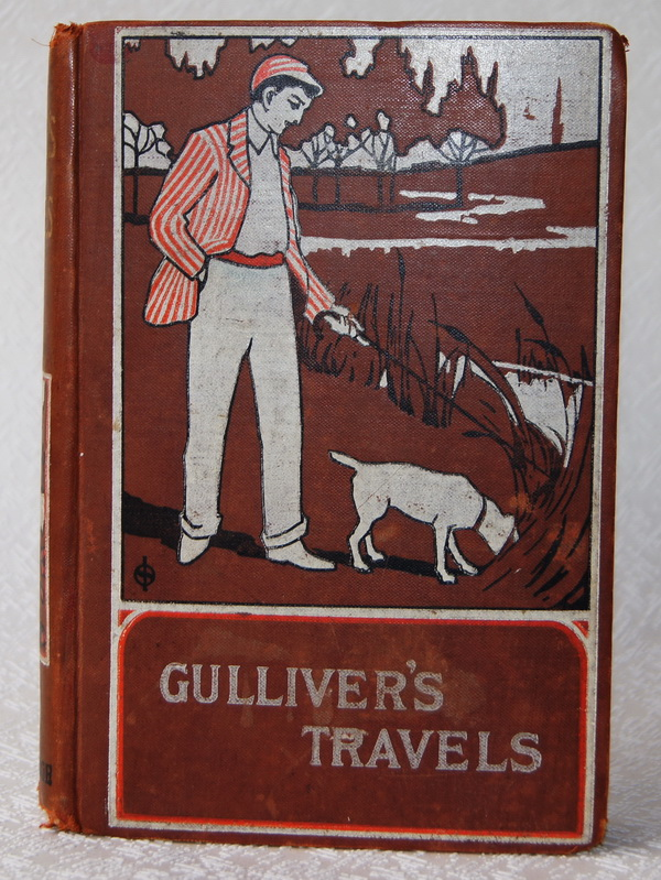 Антикварная книга "Gullivers travels", 1914 г.