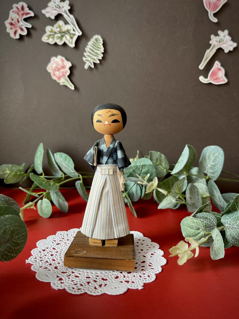 Японские деревянные куклы Kokeshi, 13 см (500954)